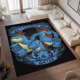 Karnimani – Wasser-Gen 2 – Pokémon Teppich - TOK 2