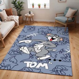 Tom und Jerry – Cartoon-Figuren 17 Teppich - TOK
