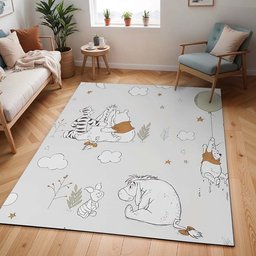 Winnie Pooh und Freunde 4 Teppich - TOK