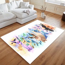 Alle Evoli-Entwicklungen Pokémon  - All Eevee Evolutions Pokemon 1001 Teppich - TOK 2
