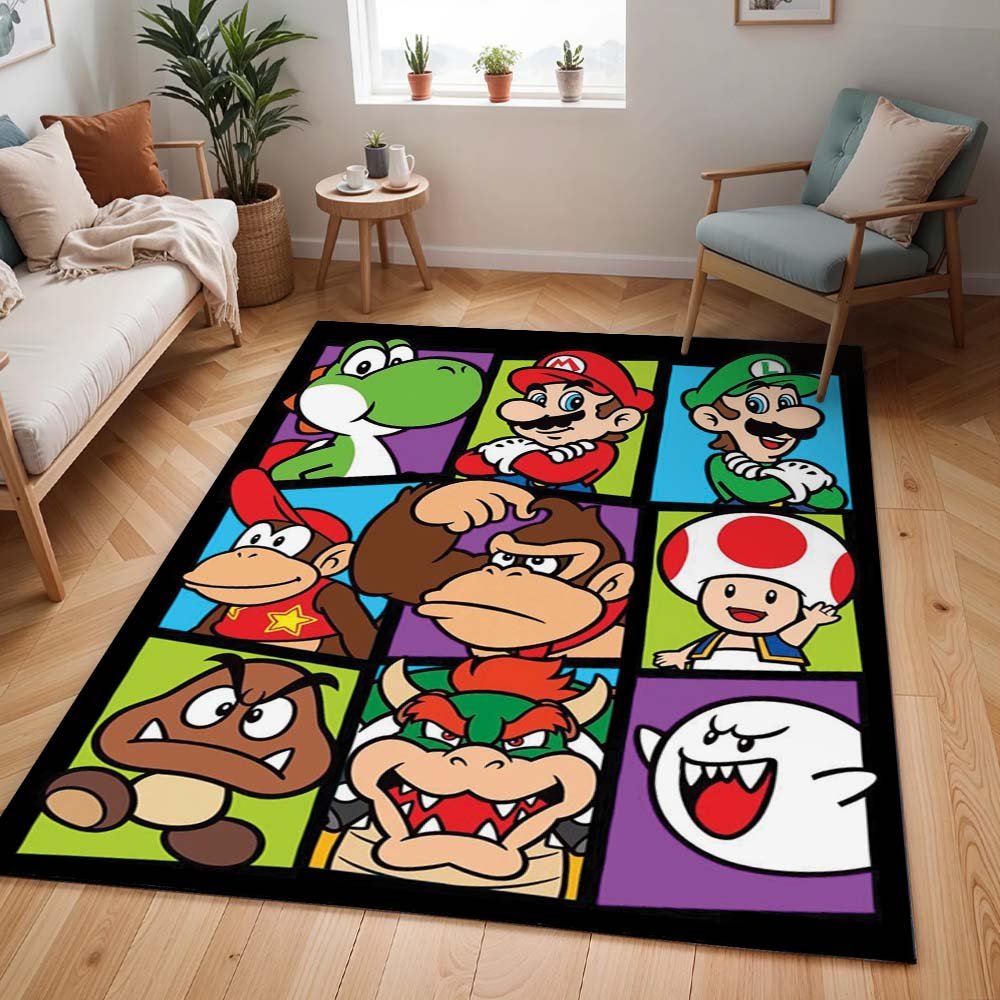 Super Mario – Charaktere 44 Teppich - TOK