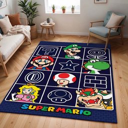 Super Mario – Charaktere 46 Teppich - TOK