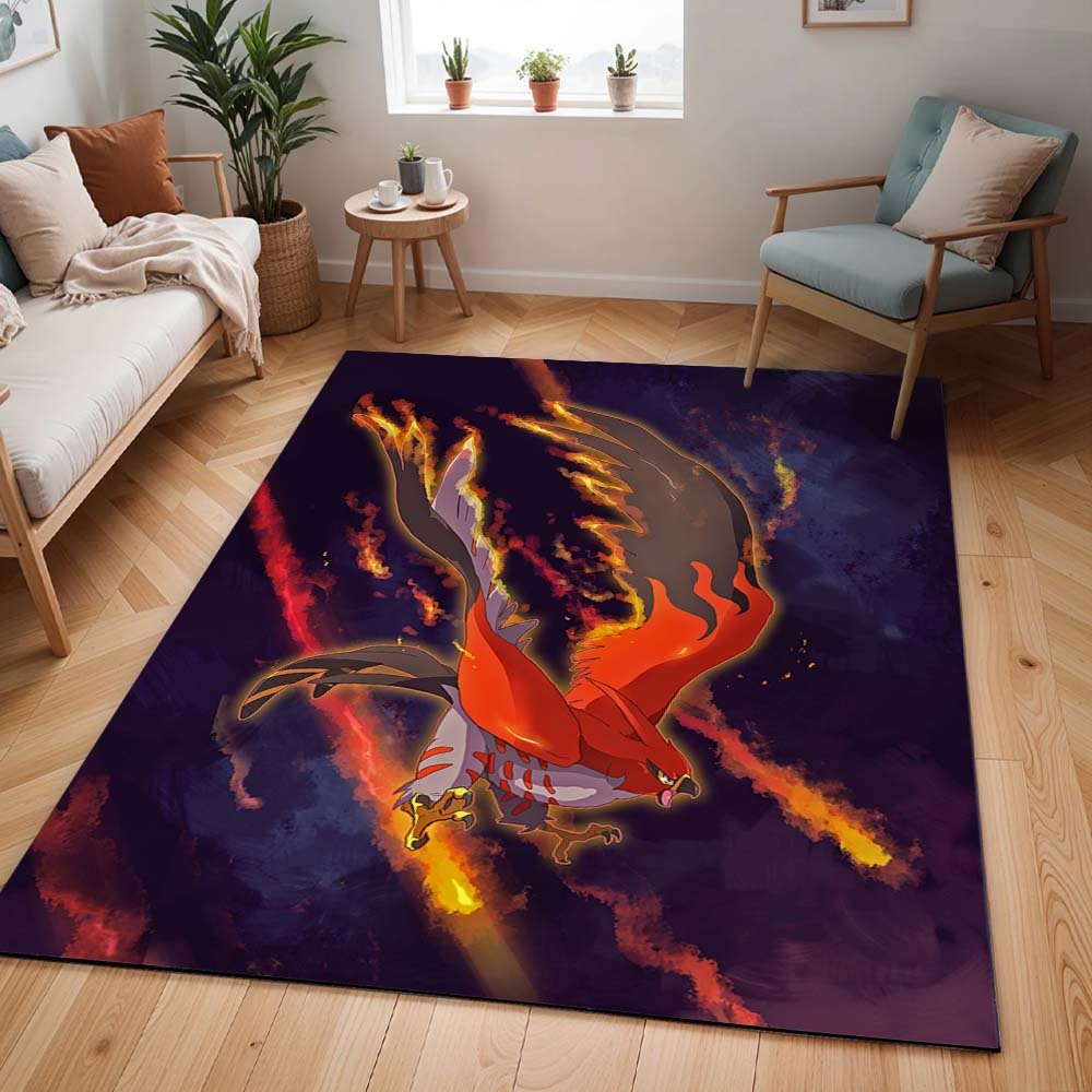 Fiaro Pokémon  - Talonflame Pokemon 9 Teppich - TOK
