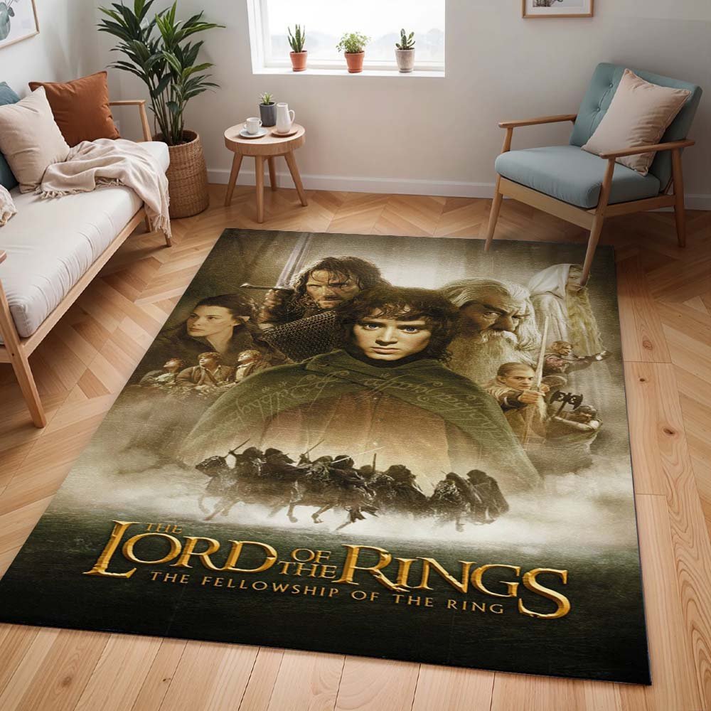 Der Herr der Ringe Die Gefährten 3 Teppich - TOK