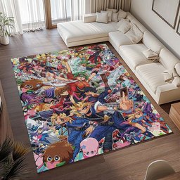 Yu-Gi-Oh – Alle Charaktere 12 Teppich - TOK 2