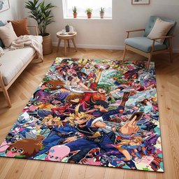 Yu-Gi-Oh – Alle Charaktere 12 Teppich - TOK
