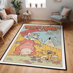 Tom und Jerry – Cartoon-Figuren 09 Teppich - TOK