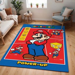 Super Mario – Charaktere 48 Teppich - TOK