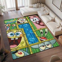 SpongeBob Schwammkopf – Charaktere 38 Teppich - TOK 2
