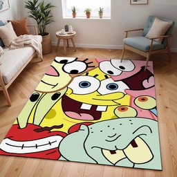 SpongeBob Schwammkopf – Charaktere 54 Teppich - TOK