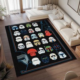 Star Wars Charaktere Hut Teppich - TOK 2