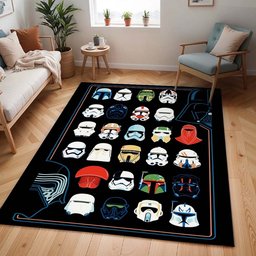 Star Wars Charaktere Hut Teppich - TOK