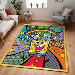 SpongeBob Schwammkopf – Charaktere 39 Teppich - TOK