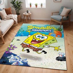 SpongeBob Schwammkopf – Charaktere 34 Teppich - TOK