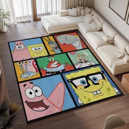 SpongeBob Schwammkopf – Charaktere 50 Teppich - TOK 2