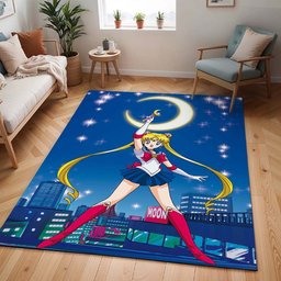 Sailor Moon – Bunny Tsukino – Prinzessin Serenity Teppich - TOK