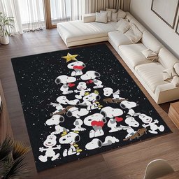 Snoopy – Weihnachtsbaum Teppich - TOK 2