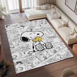 Snoopy und Woodstock 4 Teppich - TOK 2