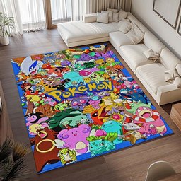 Pokémon Alle Charaktere 3 Teppich - TOK 2
