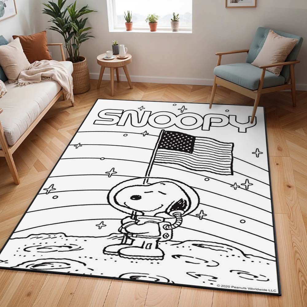 Snoopy – Zum Mond 2 Teppich - TOK