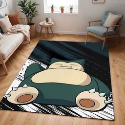 Relaxo Pokémon  - Snorlax Pokemon 2 Teppich - TOK