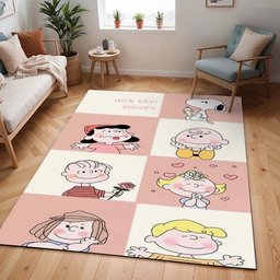 Snoopy – Die Peanuts – Charaktere 7 Teppich - TOK