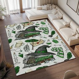 Slytherin Harry Potter 3 Teppich - TOK 2
