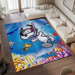 Snoopy – Beagle aus der Tiefe Teppich - TOK 2