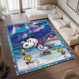 Snoopy – Auf der Eisbahn Teppich - TOK 2