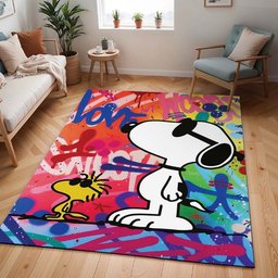 Snoopy und Woodstock 6 Teppich - TOK