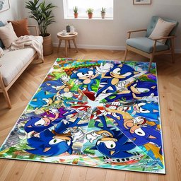 Sonic the Hedgehog 4 Teppich - TOK