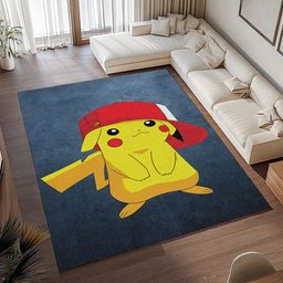 Pikachu mit Mütze süß Teppich - TOK 2
