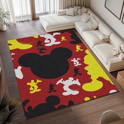 Micky Maus – Silhouette Teppich - TOK 2