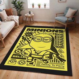 Minions – Bereit für die Bananenparty Teppich - TOK