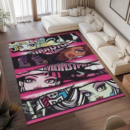 Monster High – Alle Charaktere 14 Teppich - TOK 2