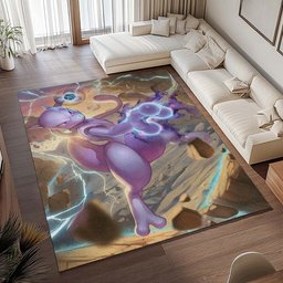 Mewtu Pokémon  - Mewtwo Pokemon 5 Teppich - TOK 2