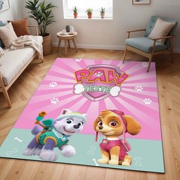 Paw Patrol – Everest und Skye 3 Teppich - TOK