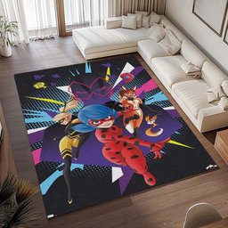 Miraculous Ladybug – Alle Charaktere 03 Teppich - TOK 2
