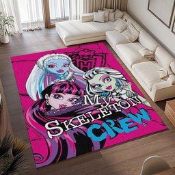 Monster High – Alle Charaktere 11 Teppich - TOK 2