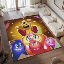 Pac-Man und Geister 2 Teppich - TOK 2