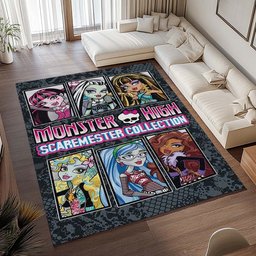 Monster High – Alle Charaktere – Scaremester Kollektion 02 Teppich - TOK 2
