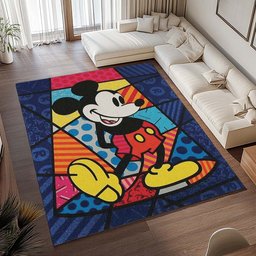 Micky Maus – Romero Britto Teppich - TOK 2