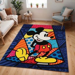 Micky Maus – Romero Britto Teppich - TOK