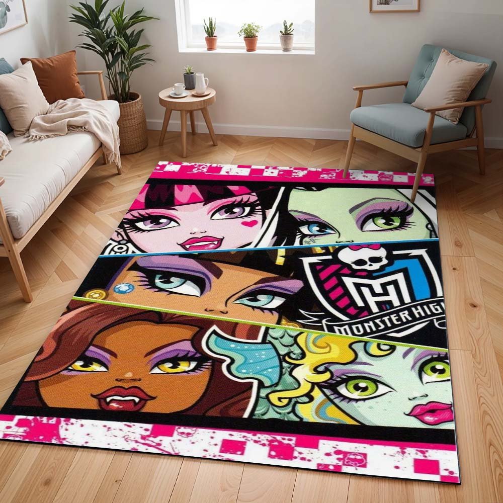 Monster High – Alle Charaktere 09 Teppich - TOK
