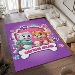 Paw Patrol – Everest und Skye – Benutzerdefiniert Teppich - TOK 2