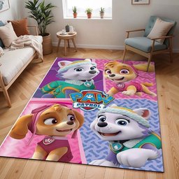 Paw Patrol – Everest und Skye 6 Teppich - TOK