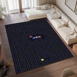Pac-Man und Geister Dungeon Teppich - TOK 2