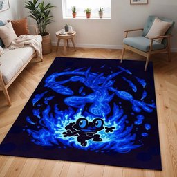 Froxy Quajutsu Wasser Pokémon - Froakie Greninja Water Pokemon Teppich - TOK