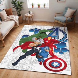 Marvel Avengers 1028 Teppich - TOK