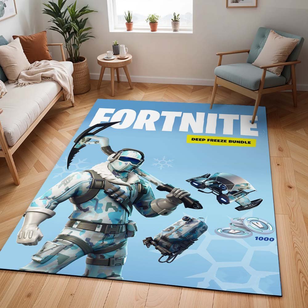 Fortnite Eiskalt Paket Teppich - TOK